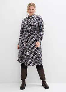 Overhemdjurk van zacht flanel, bonprix