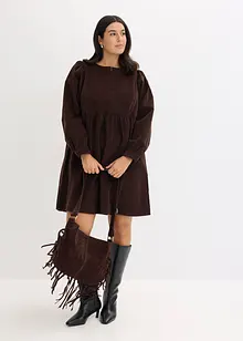 Corderoy jurk van katoen, bonprix