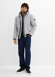 Winterbomber met capuchon en sportieve details, bonprix