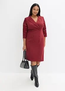 Blazerjurk met kanten mouwen, bonprix