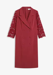 Blazerjurk met kanten mouwen, bonprix