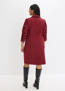 Blazerjurk met kanten mouwen, bonprix