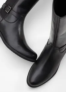 Leren laarzen, bonprix