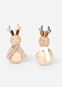 Decoratief figuurtje Eland (set van 2), bonprix