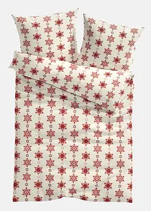 Dekbedovertrek met sneeuwvlokken, bonprix