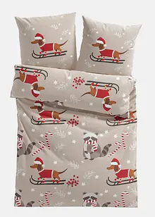 Dekbedovertrek met kerstmotief, bonprix