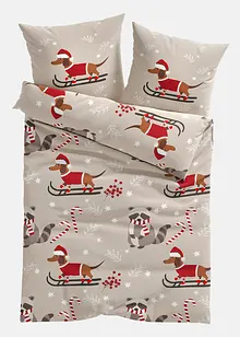 Dekbedovertrek met kerstmotief, bonprix