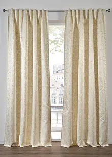 Jacquard gordijn met glans, ook in extra lang (1 stuk), bonprix