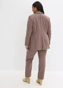 Damespak met krijtstrepen (2-dlg.), bonprix