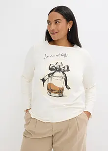 Longsleeve van katoen met stretch, bonprix