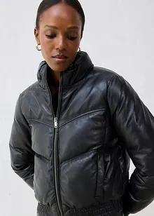 Leren jas van lamsnappa, bonprix