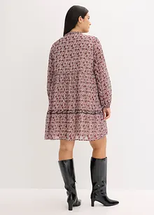 Jurk met borduursel, bonprix