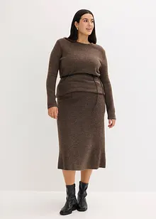 Gebreide midirok, bonprix