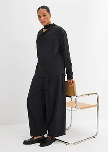 Licht glanzende shirtblouse, bonprix