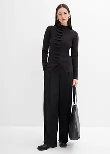 Vest in een zachte viscosemix, bonprix