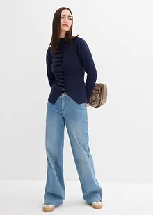 Vest in een zachte viscosemix, bonprix