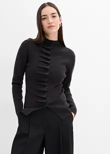 Vest in een zachte viscosemix, bonprix