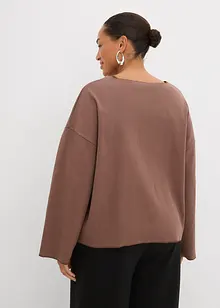 Geribde longsleeve, bonprix