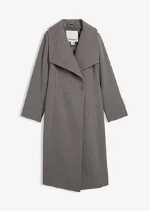 Lange jas in wollook, bonprix