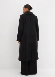Lange jas in wollook, bonprix