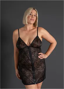 Sexy jurk van kant met een ritssluiting, bonprix