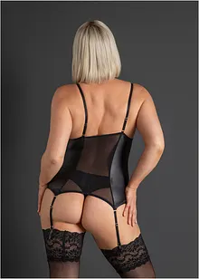 Jarreteltop en slip (2-dlg. set), bonprix