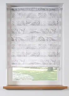 Duo rolgordijn met bladerprint, bonprix