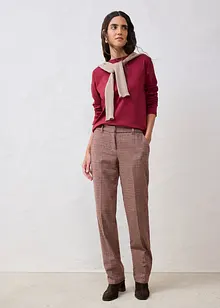 Longsleeve met zijde, bonprix