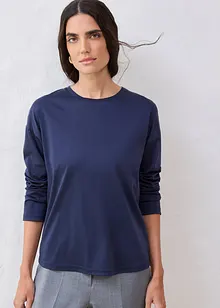 Longsleeve met zijde, bonprix