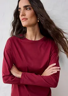 Longsleeve met zijde, bonprix