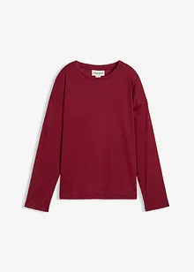 Longsleeve met zijde, bonprix