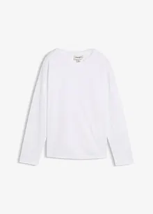 Longsleeve met zijde, bonprix
