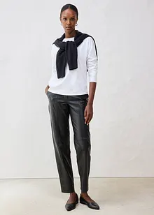 Longsleeve met zijde, bonprix