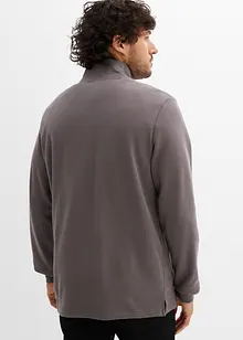 Sweater van biologisch katoen met rechte onderrand en praktische zakken, bonprix