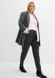 Stretch mom jeans, high waist, bonprix