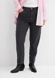 Stretch mom jeans, high waist, bonprix