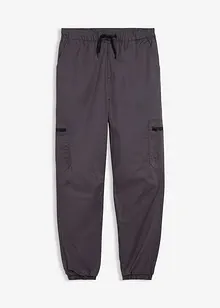 Thermo cargo broek met jersey voering, loose fit, bonprix