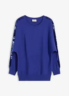 Trui met pailletten, bonprix