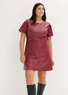 Imitatieleren jurk, bonprix