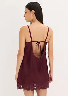 Slipdress met glanseffect, bonprix