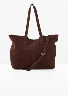 Maxi shopper van suède, bonprix
