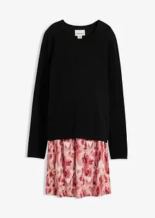 Zwangerschaps- en voedingsjurk van katoen en viscose, bonprix