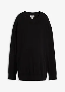 Zachte zwangerschapstrui met voedingsfunctie van biologisch katoen, bonprix