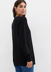 Zachte zwangerschapstrui met voedingsfunctie van biologisch katoen, bonprix