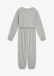 Huispak met een kort sweater in een zachte katoenmix, bonprix