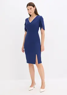 Kokerjurk met parelapplicatie, bonprix