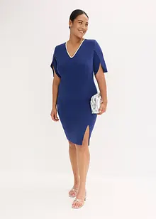 Kokerjurk met parelapplicatie, bonprix