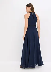 Maxi jurk met parelapplicatie, bonprix
