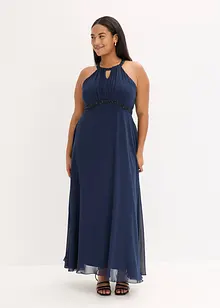 Maxi jurk met parelapplicatie, bonprix