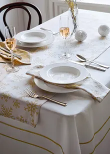 Jacquard stoffen servetten van biologisch katoen (set van 2), bonprix